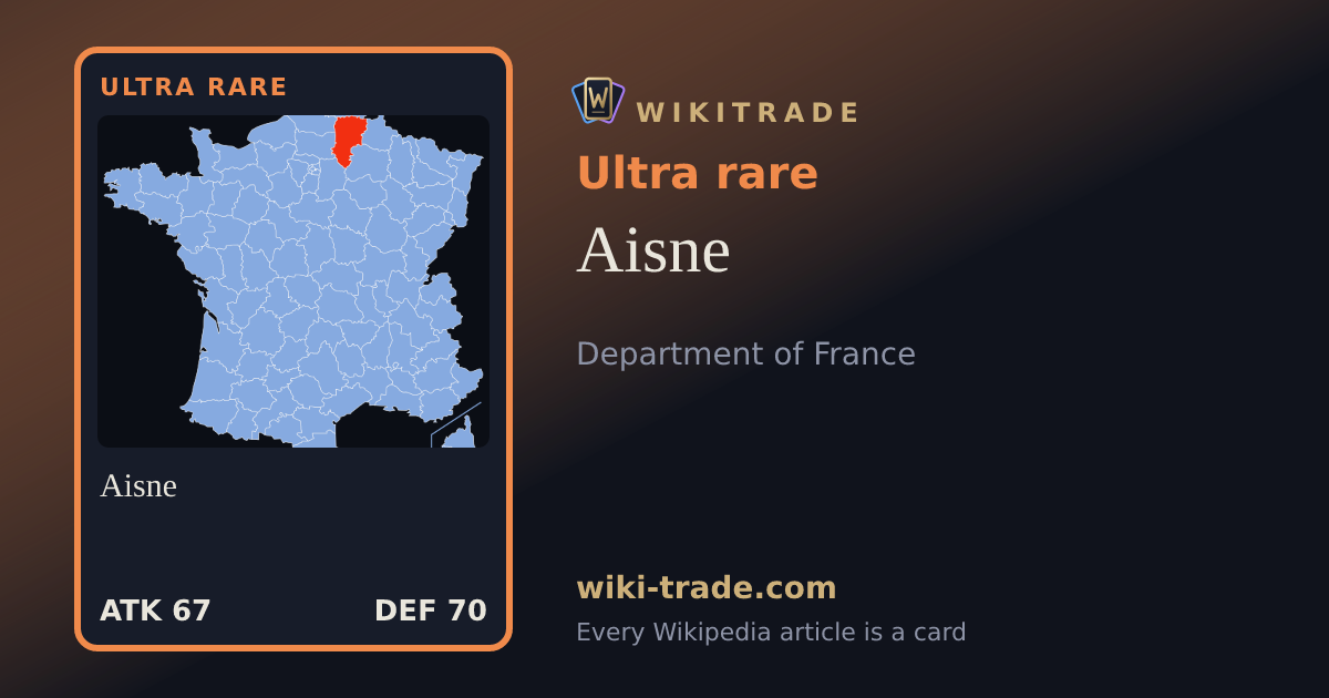 Aisne — Ultra rare card
