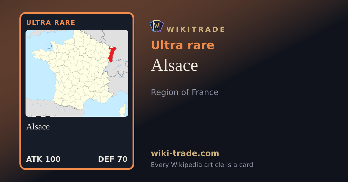 Alsace — Ultra rare card