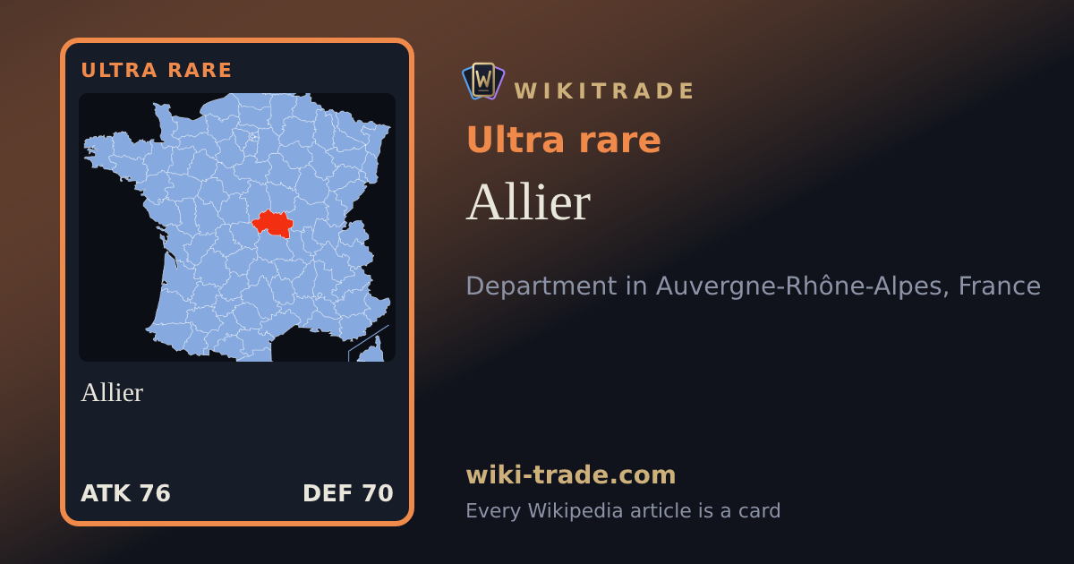 Allier — Ultra rare card