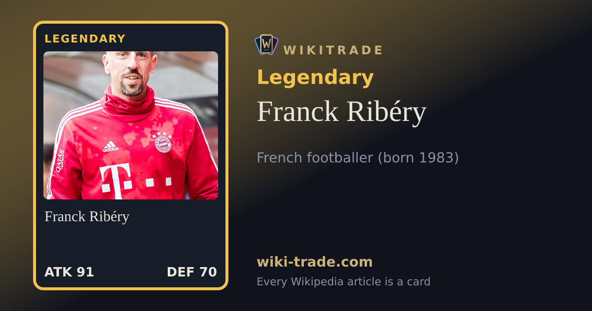 Franck Ribéry — Legendary card