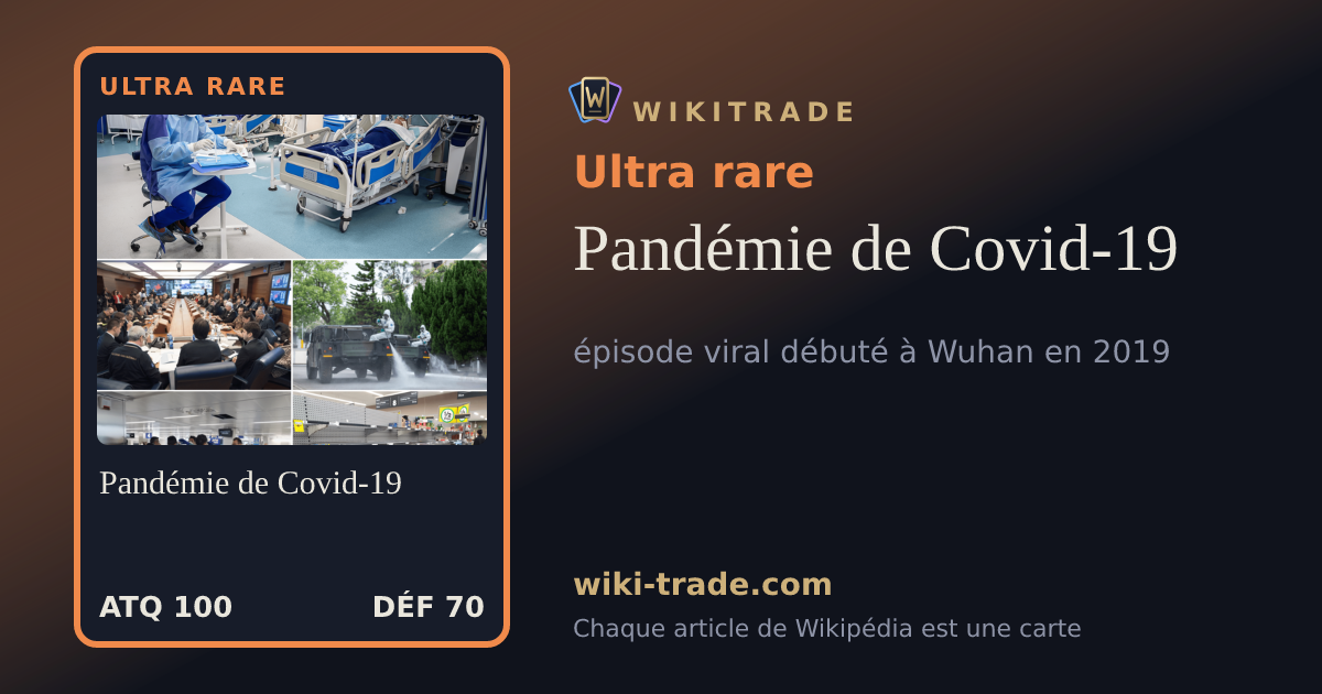 Pandémie de Covid-19 — carte Ultra rare