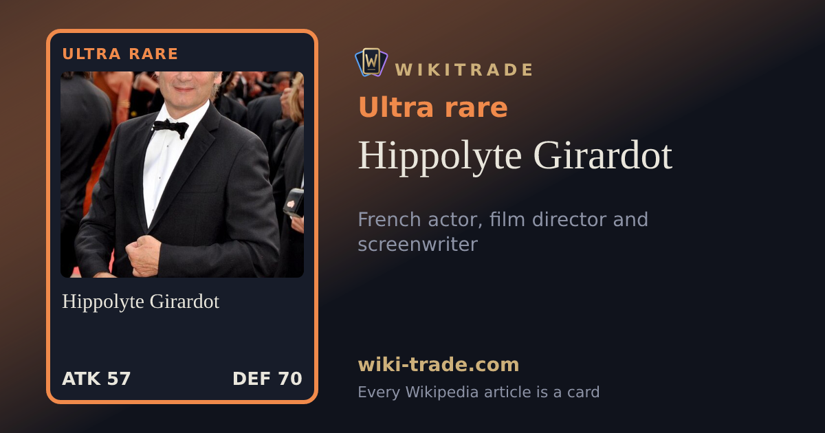 Hippolyte Girardot — Ultra rare card