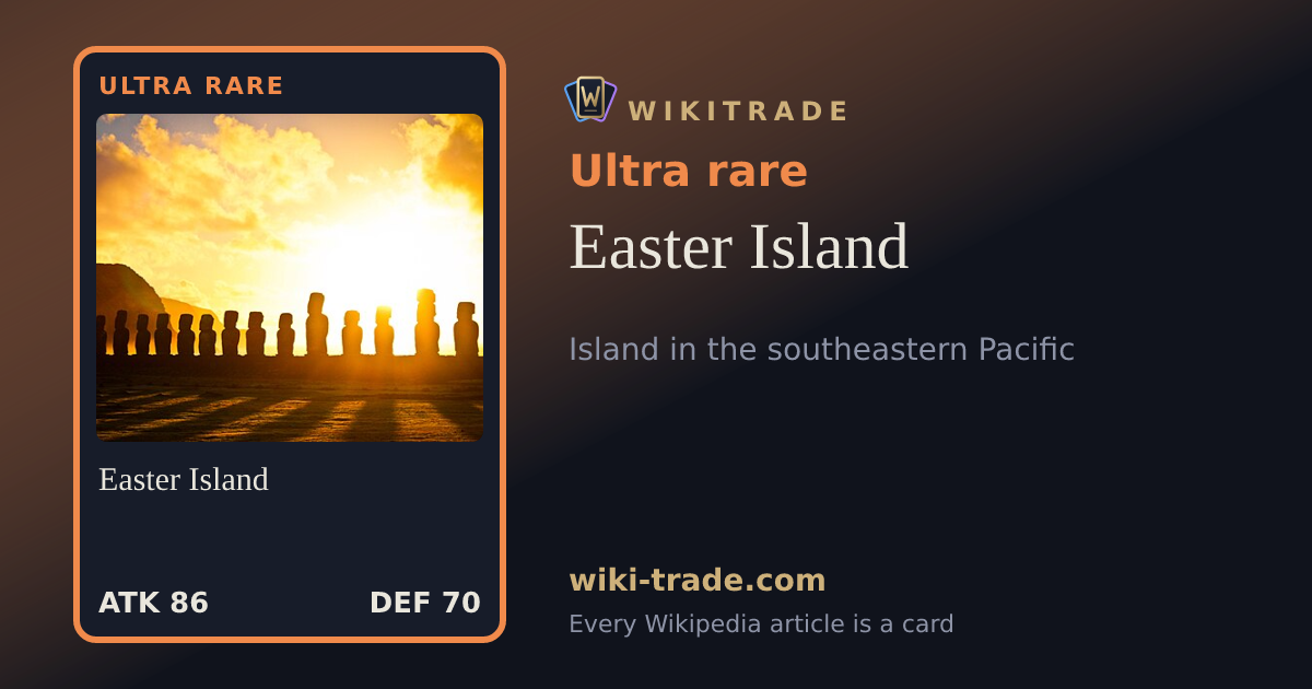 Easter Island — Ultra rare card