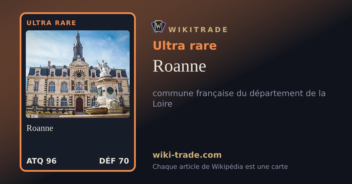 Roanne — carte Ultra rare