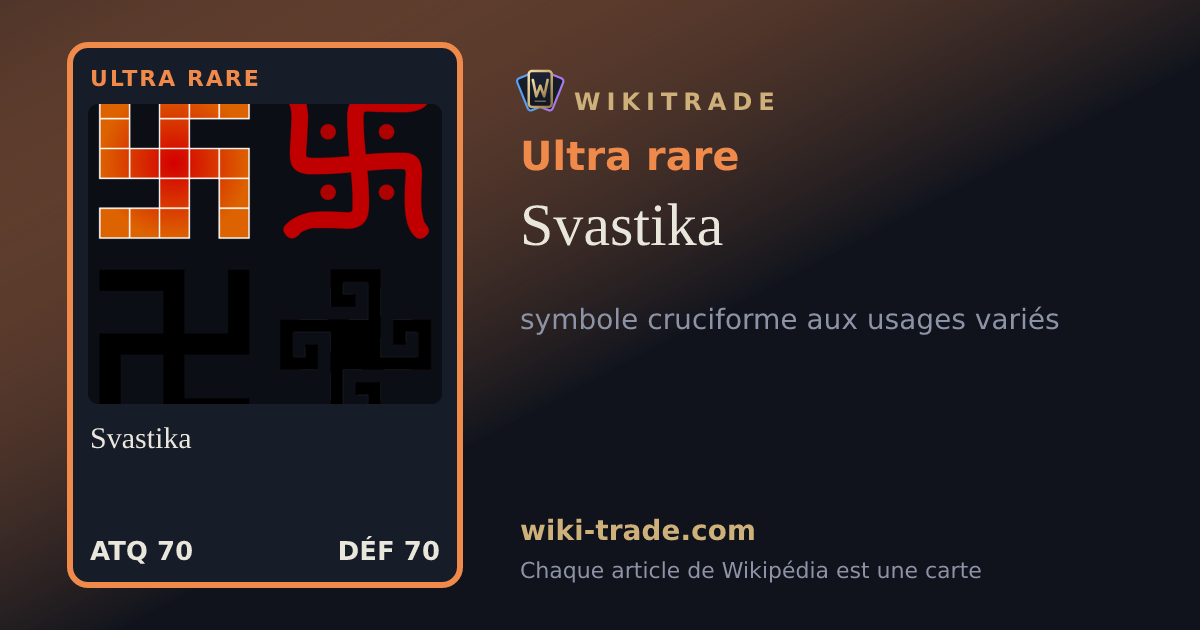 Svastika — carte Ultra rare