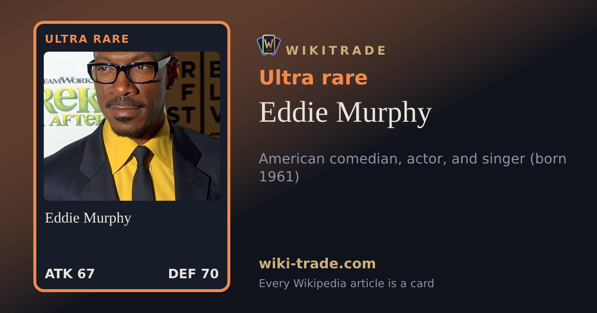 Eddie Murphy — Ultra rare card