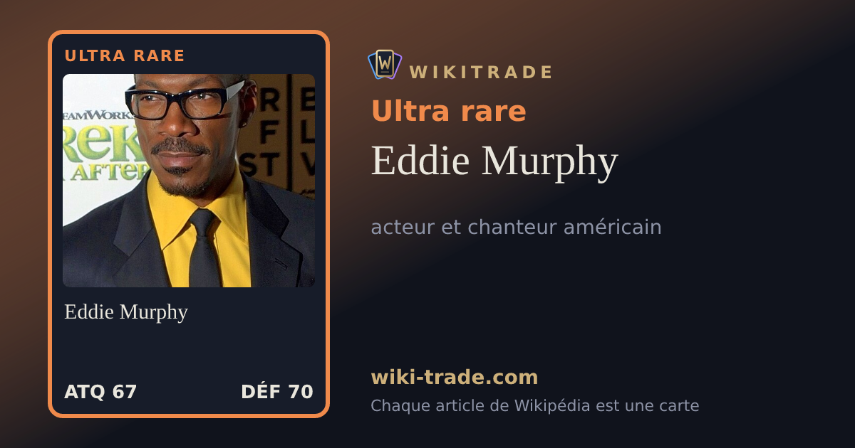 Eddie Murphy — carte Ultra rare