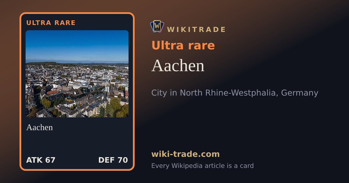 Aachen — Ultra rare card