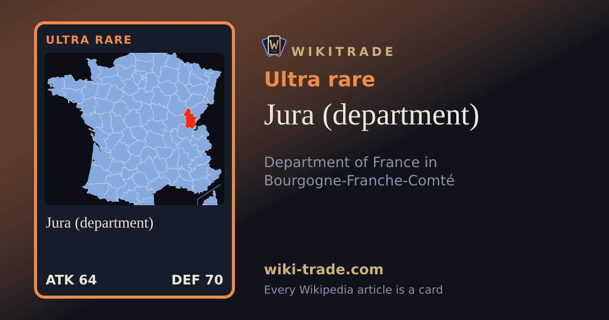 Jura (department) — Ultra rare card