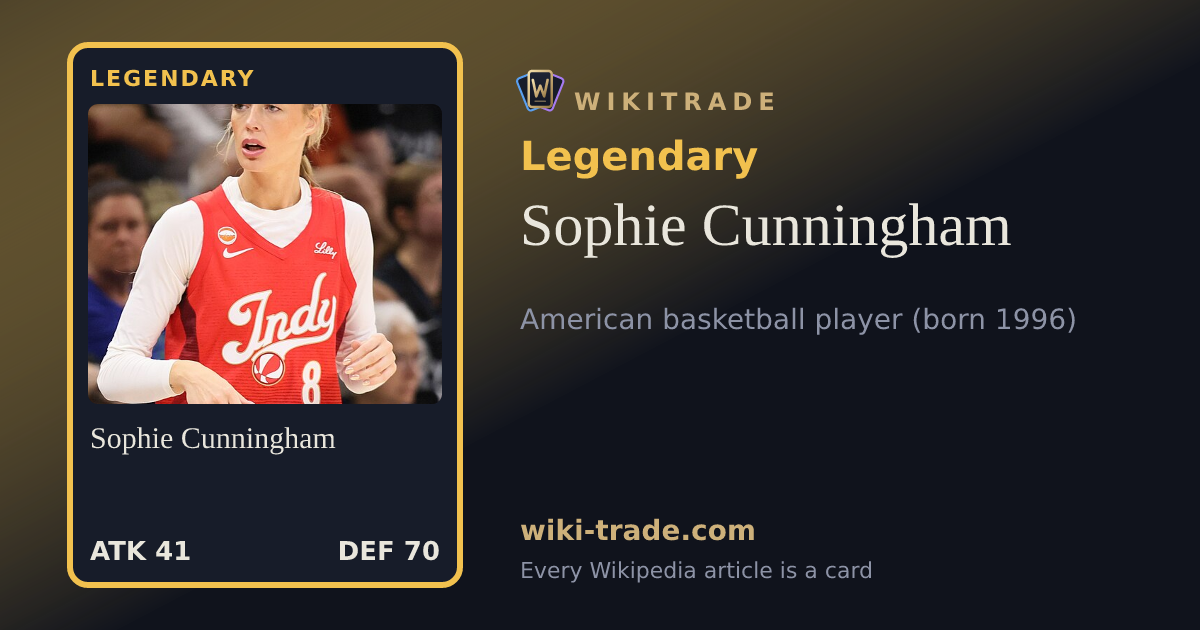 Sophie Cunningham — Legendary card