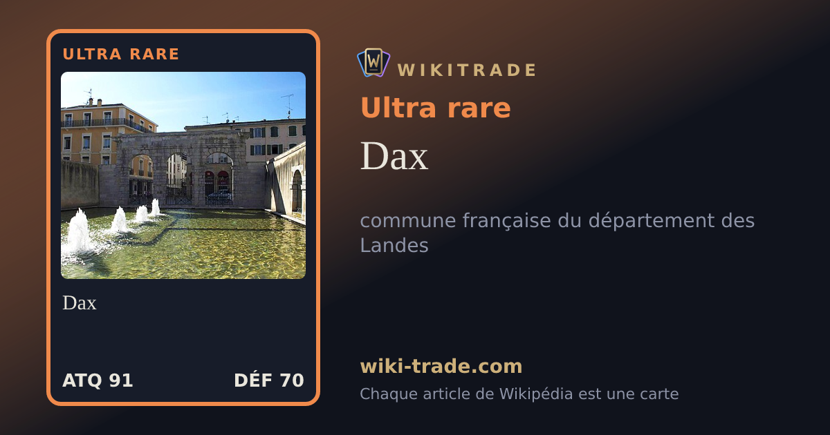 Dax — carte Ultra rare