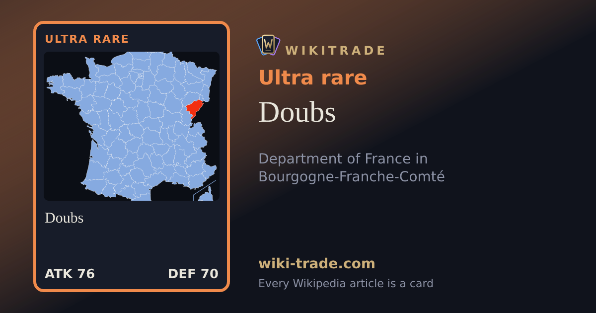 Doubs — Ultra rare card