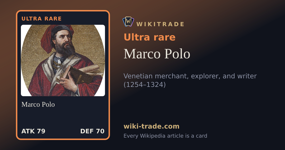 Marco Polo — Ultra rare card