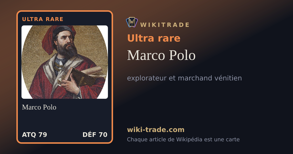 Marco Polo — carte Ultra rare