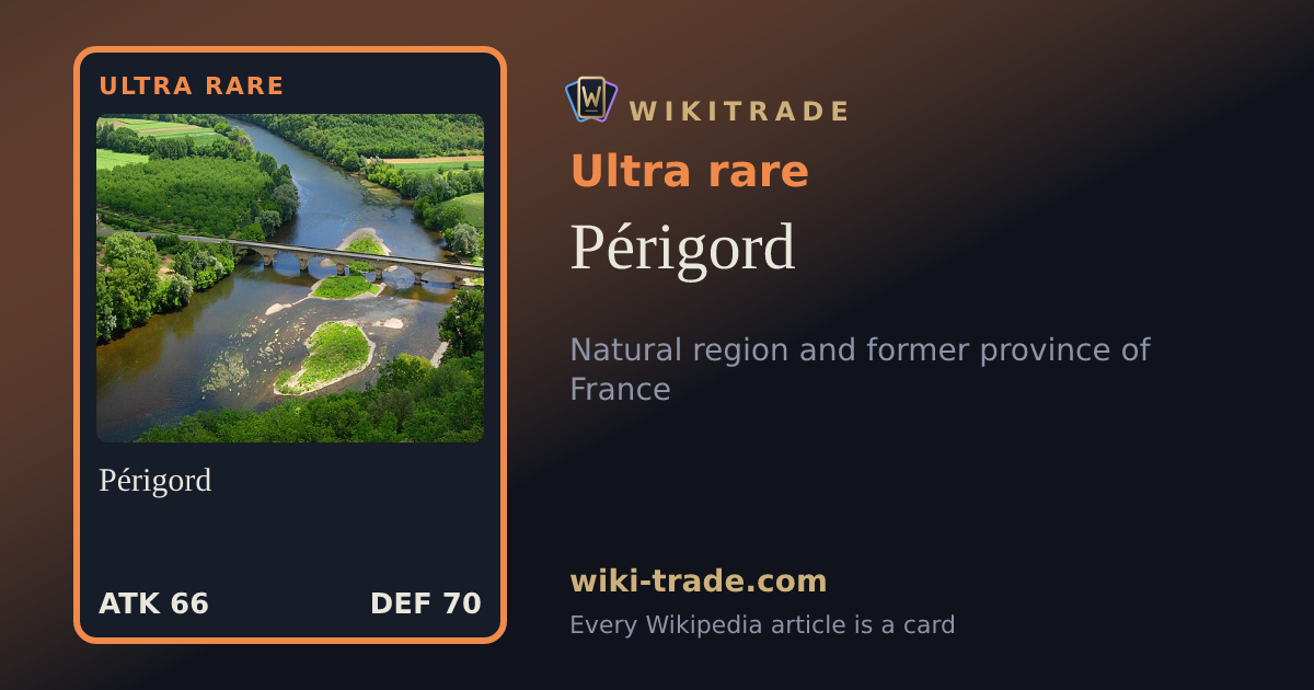 Périgord — Ultra rare card