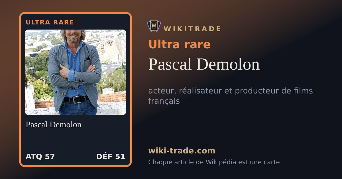 Pascal Demolon — carte Ultra rare