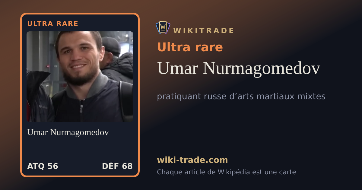 Umar Nurmagomedov — carte Ultra rare
