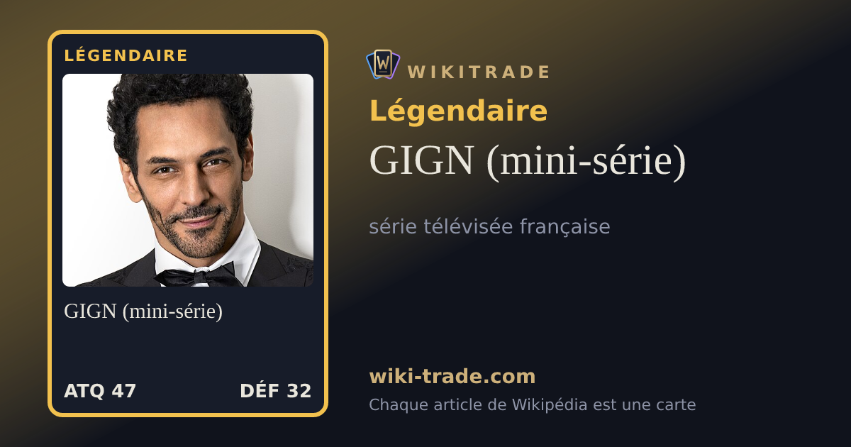 GIGN (mini-série) — carte Légendaire