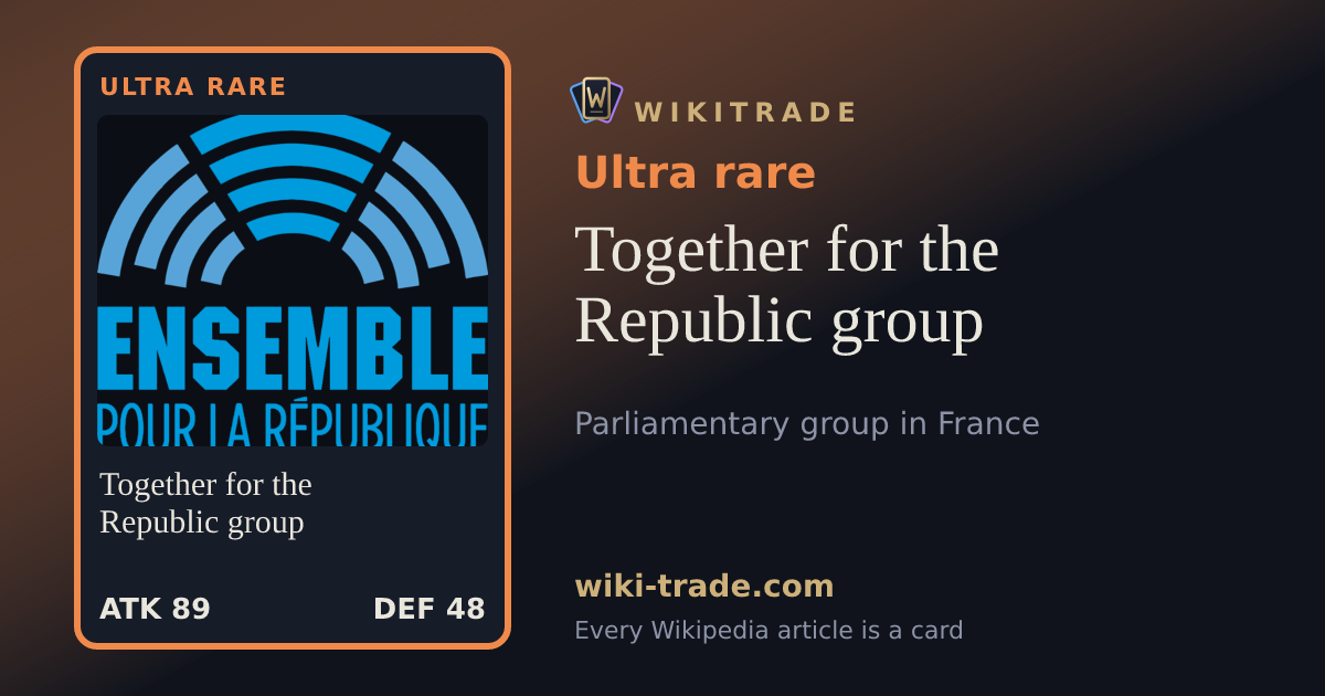 Together for the Republic group — Ultra rare card