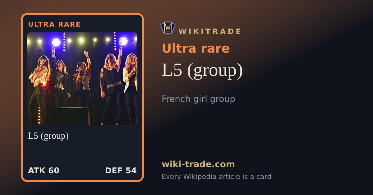 L5 (group) — Ultra rare card