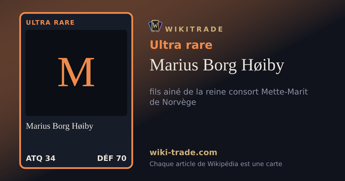 Marius Borg Høiby — carte Ultra rare