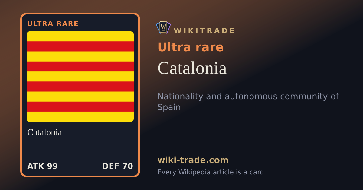 Catalonia — Ultra rare card