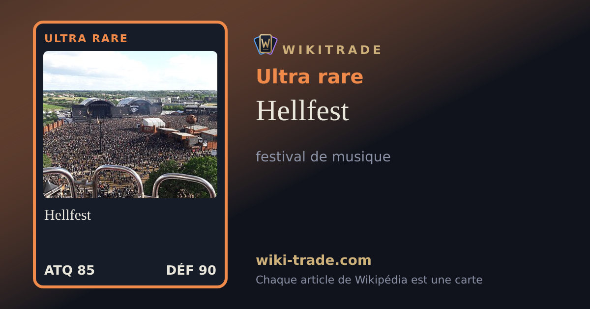 Hellfest — carte Ultra rare