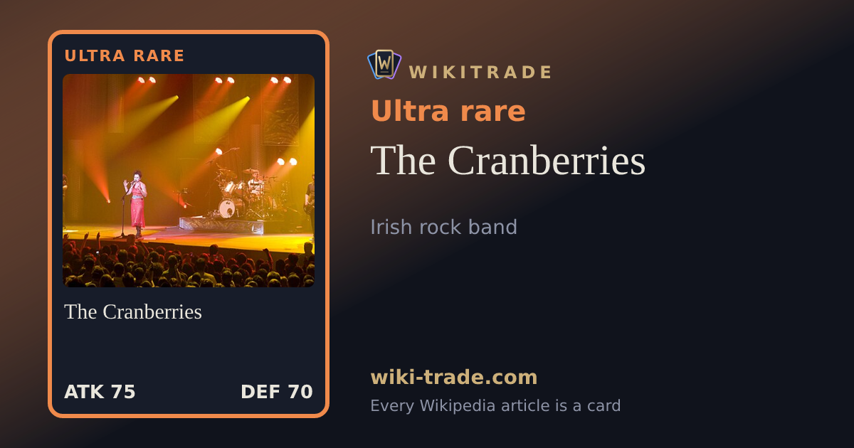 The Cranberries — Ultra rare card