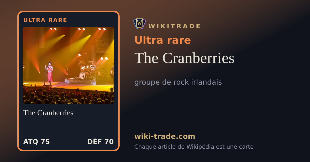 The Cranberries — carte Ultra rare