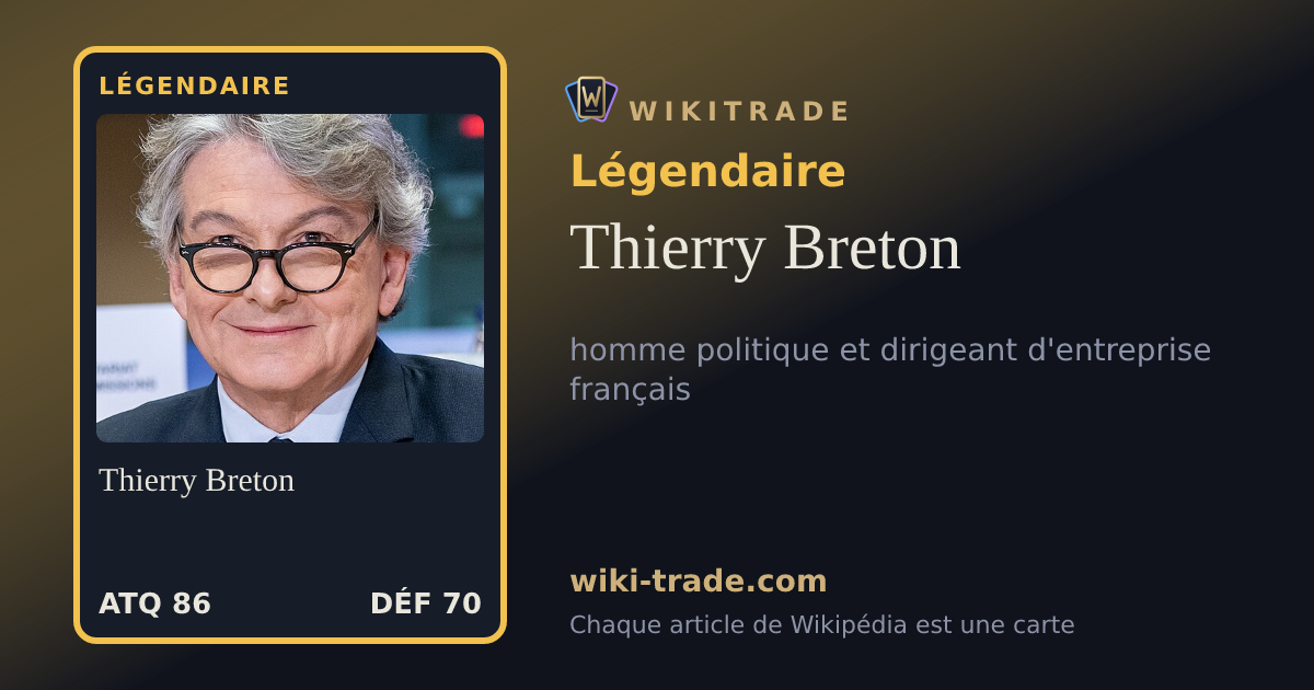 Thierry Breton — carte Légendaire
