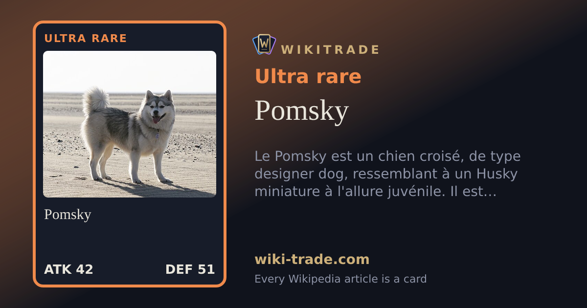 Pomsky — Ultra rare card