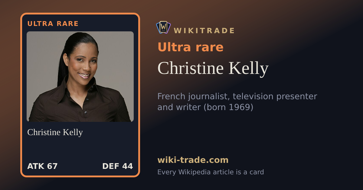 Christine Kelly — Ultra rare card