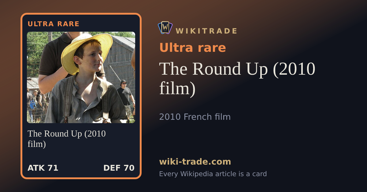 The Round Up (2010 film) — Ultra rare card