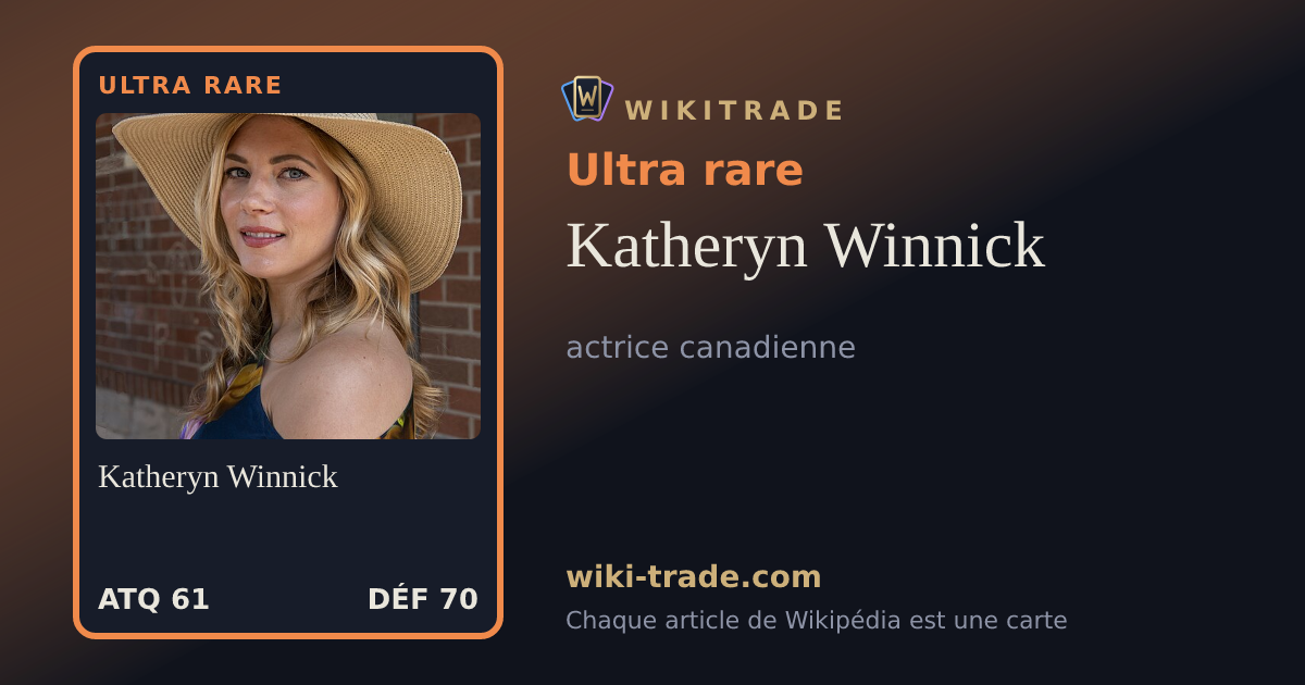 Katheryn Winnick — carte Ultra rare