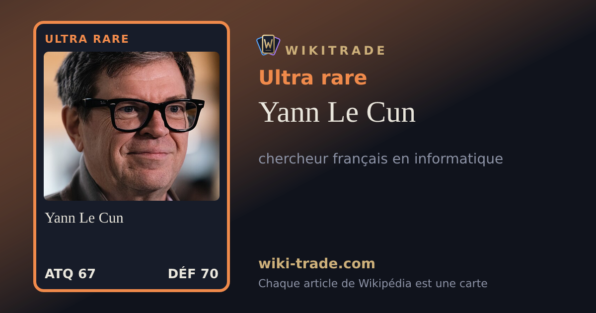 Yann Le Cun — carte Ultra rare
