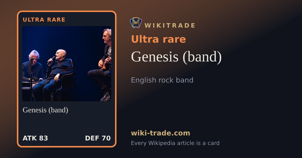 Genesis (band) — Ultra rare card
