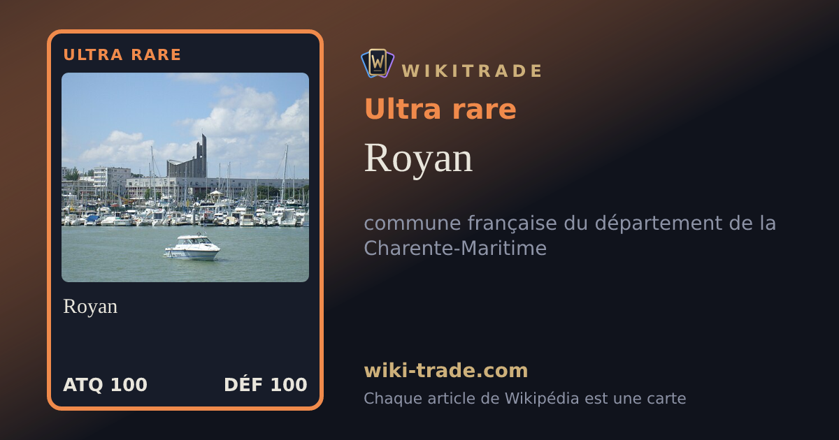 Royan — carte Ultra rare