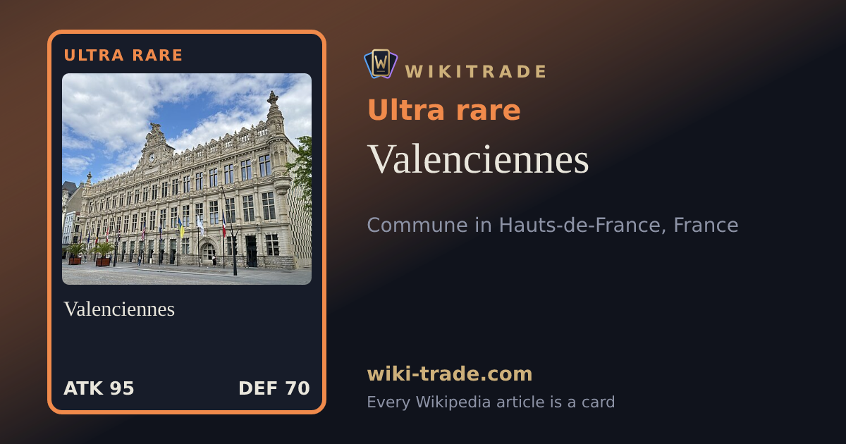 Valenciennes — Ultra rare card
