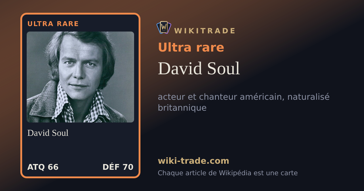 David Soul — carte Ultra rare