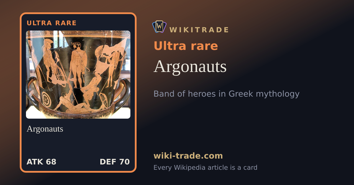 Argonauts — Ultra rare card