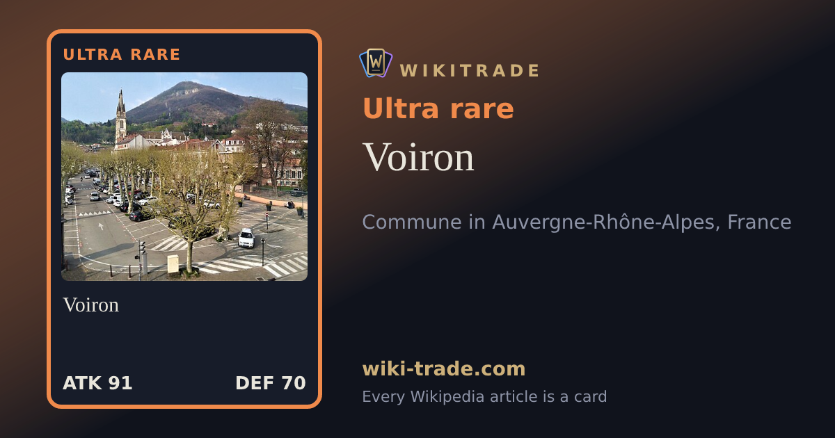 Voiron — Ultra rare card