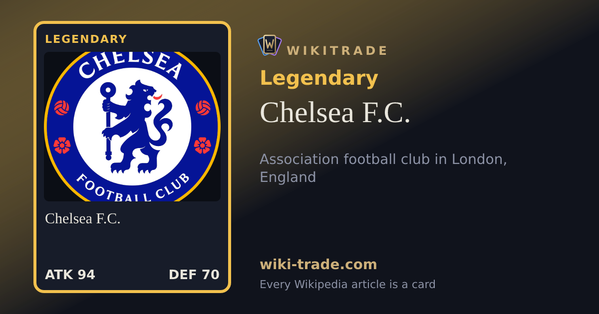 Chelsea F.C. — Legendary card