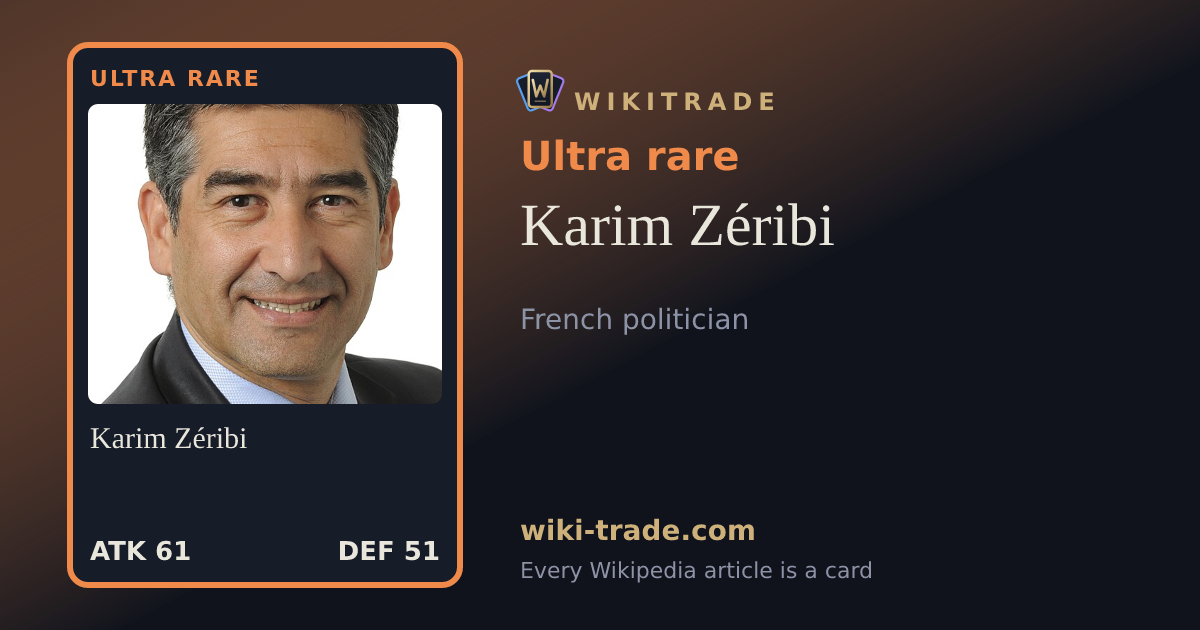 Karim Zéribi — Ultra rare card