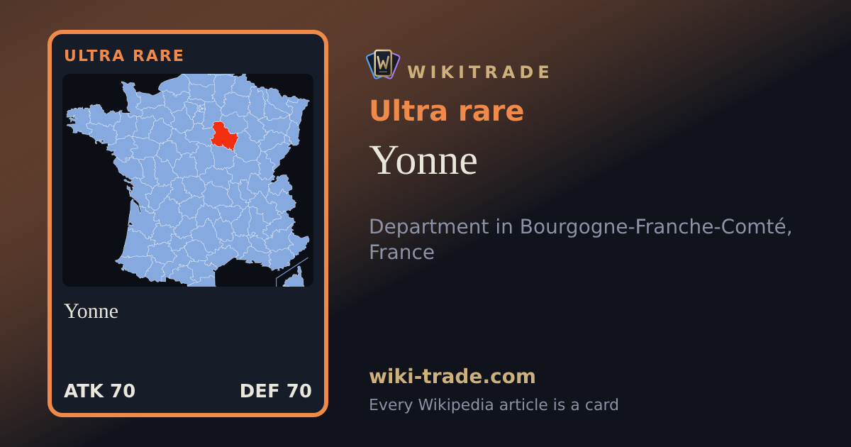 Yonne — Ultra rare card