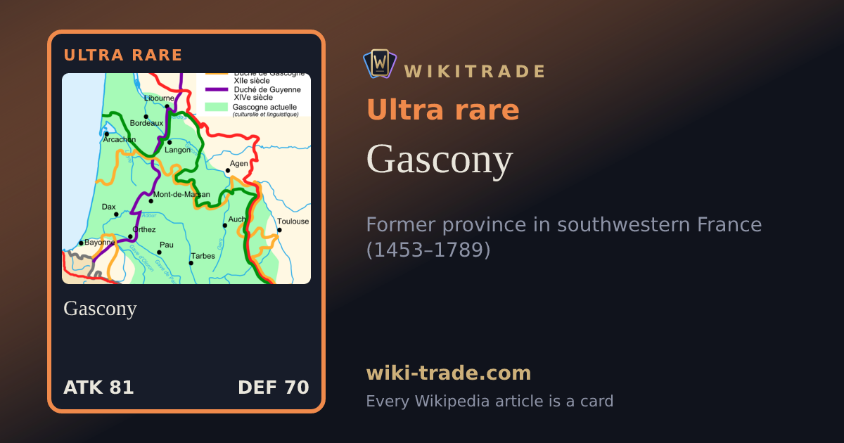 Gascony — Ultra rare card