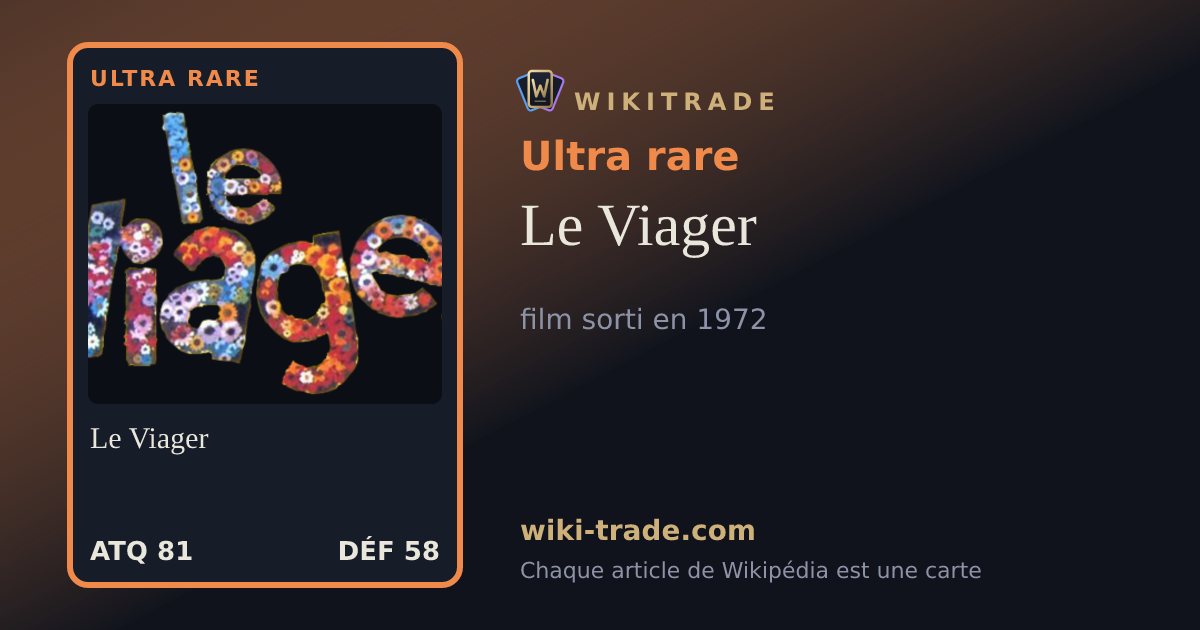 Le Viager — carte Ultra rare