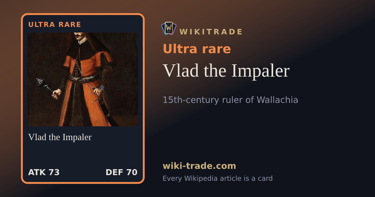 Vlad the Impaler — Ultra rare card