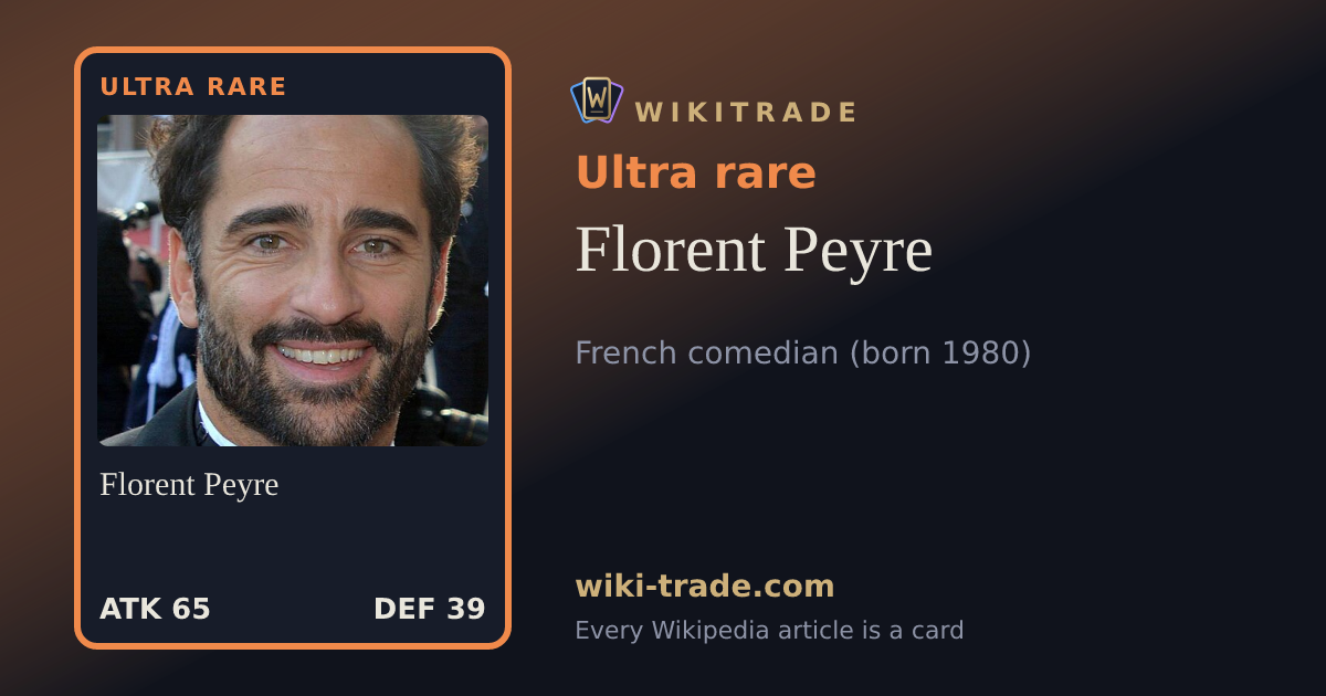 Florent Peyre — Ultra rare card