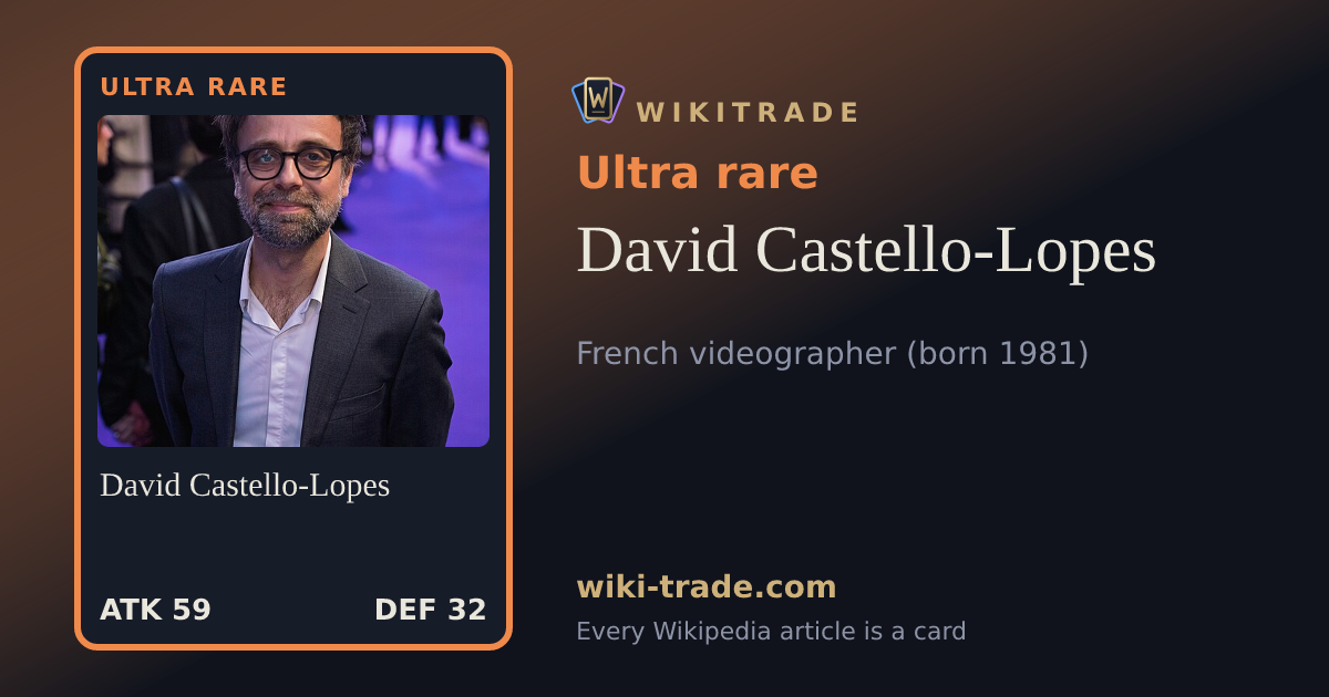 David Castello-Lopes — Ultra rare card
