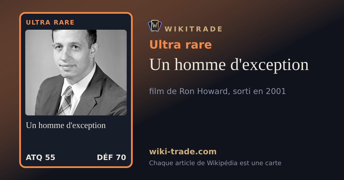 Un homme d'exception — carte Ultra rare